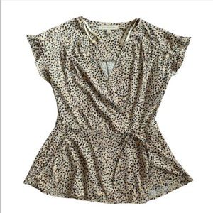 Floral Monteau Blouse Size Medium